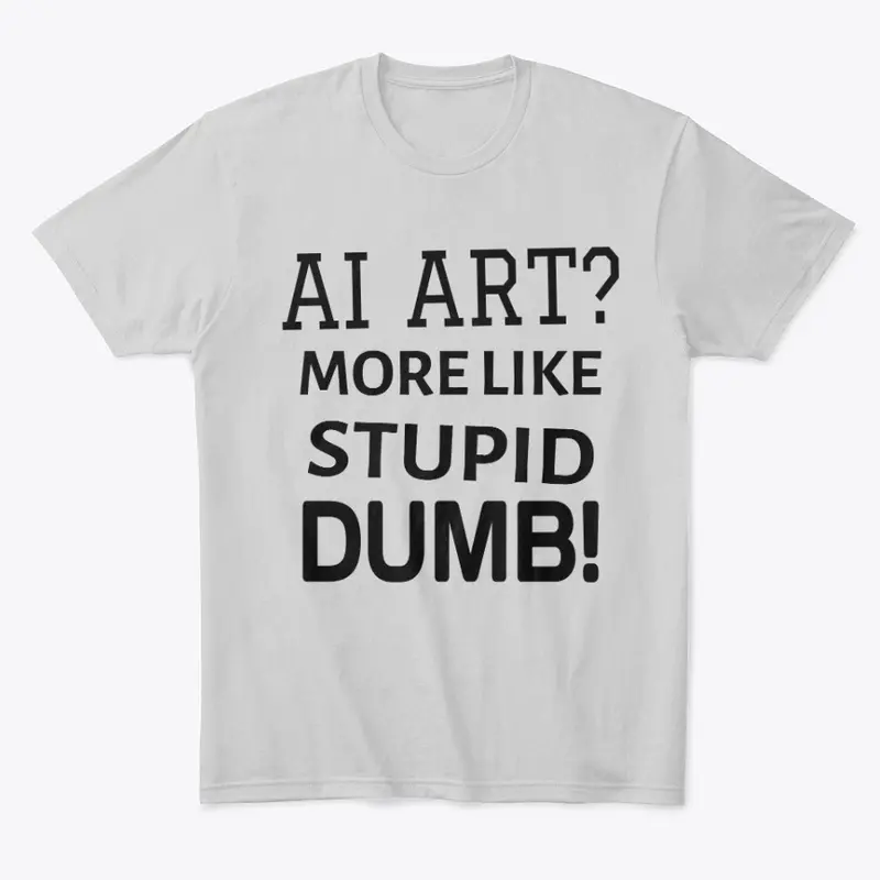 AI ART is STUPID DUMB