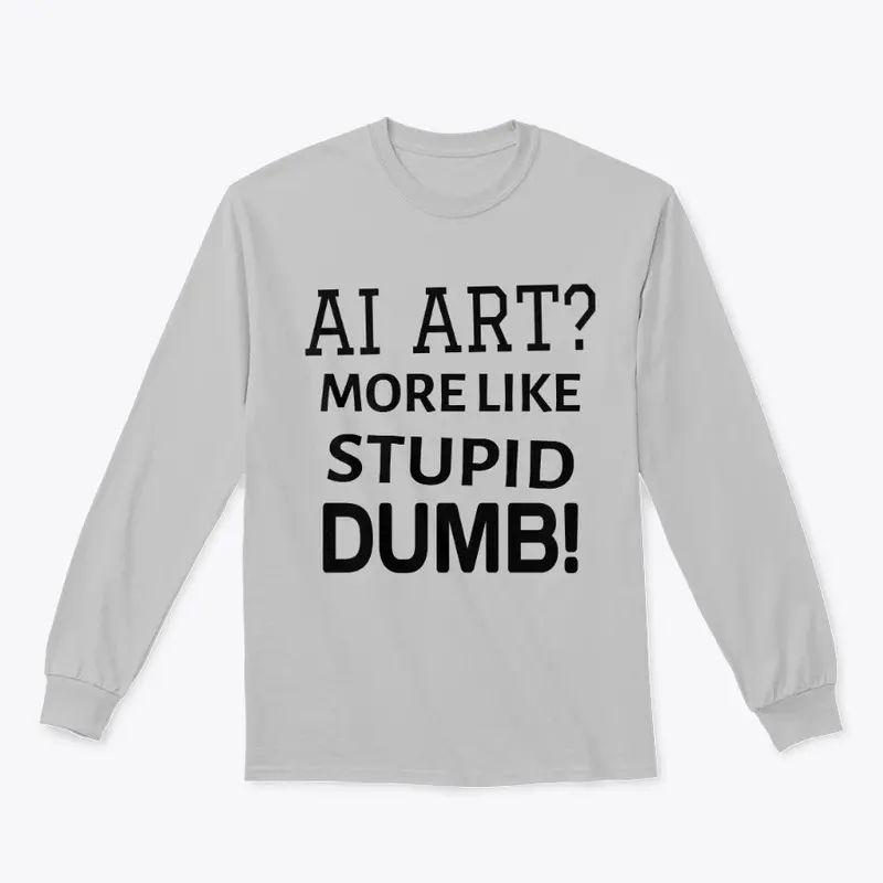 AI ART is STUPID DUMB